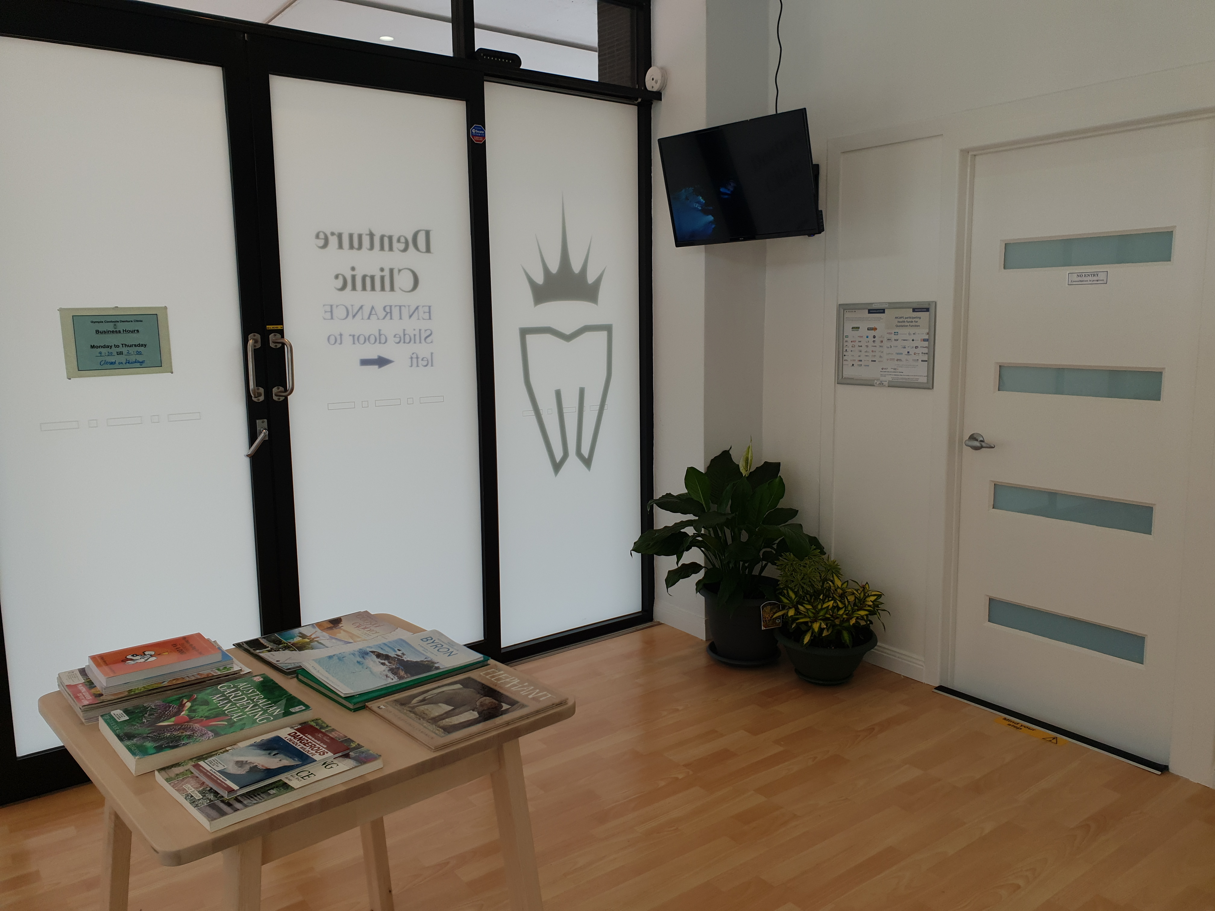 Inside Gympie Cooloola Denture Denture Clinic