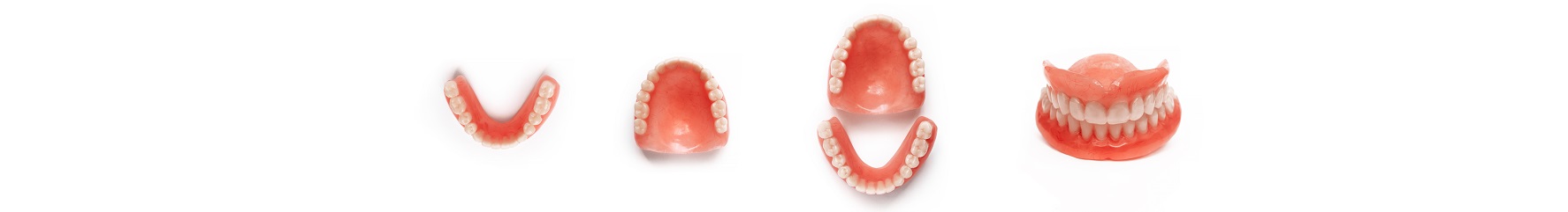 These dentures were made for eating